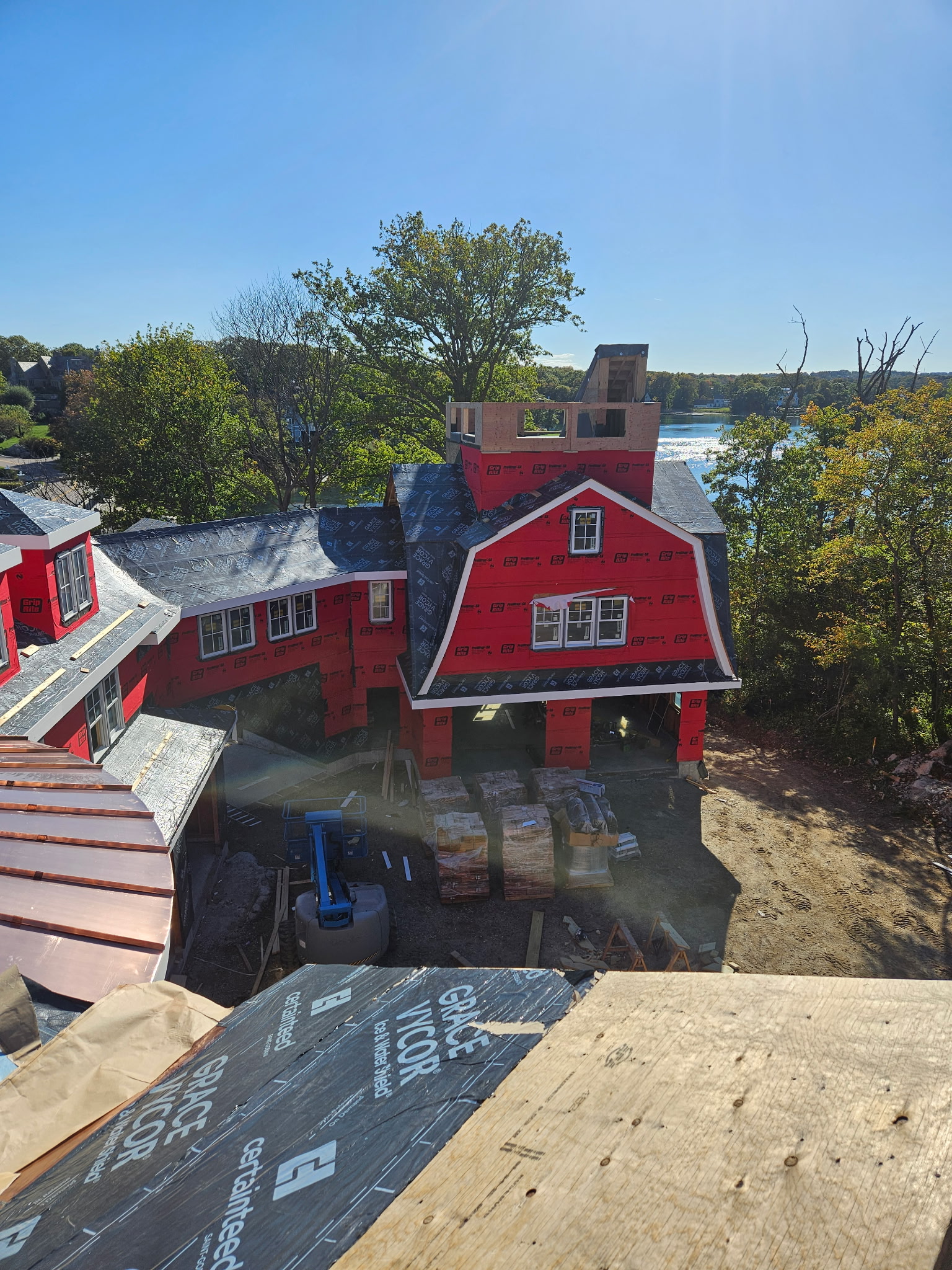 Upgraded roof with durable architectural shingles